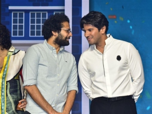 Venky Atluri, Dulquer Salmaan @ MAD Movie Pre-Release Event Stills