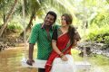 Vishal, Hansika Motwani in Maga Maharaju Telugu Movie Stills