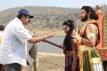 Ilavarasan, Devipriya at Sun TV Mahabharatam Serial Shooting Spot Stills