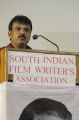 Director Perarasu @ Mahendran Condolence Meeting by South Indian Film Writers Union Photos