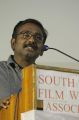 Director Vasanthabalan @ Mahendran Condolence Meeting by South Indian Film Writers Union Photos