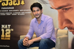 Actor Mahesh Babu Pictures @ Sarkaru Vaari Paata Interview