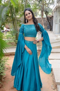 Telugu Actress Maheshwari Vaddi Photos @ Bazaar Rowdy Trailer Launch