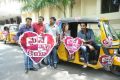 Maine Pyar Kiya Movie Team Auto Rally Photos