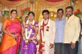 Saranya, Ponvannan at Major Dasan Daughter Wedding Reception Photos