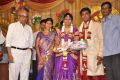 K.Balachander at Major Dasan Daughter Wedding Reception Photos