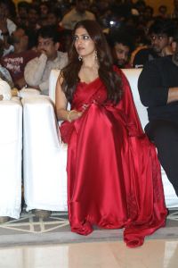 Thangalaan Actress Malavika Mohanan Red Saree Pics