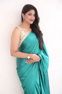 Actress Malavika Satheesan Cute Saree Pics