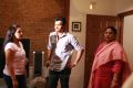 Nithya Menon, Krish J Sathar, Sripriya at Malini 22 Palayamkottai Movie Working Stills