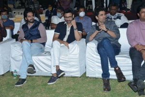 Sushanth,Sumanth,Adivi Sesh @ Malli Modalaindi Pre Release Event Stills