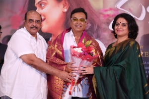 MS Raju, Vijaya Krishna Naresh, Pavitra Lokesh @ Malli Pelli Movie Trailer Launch Stills