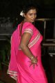 Telugu Actress Mallika Hot in Pink Saree Photos