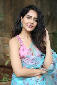 Actress Malvi Malhotra Stills @ Tiragabadara Saami Movie Success Meet