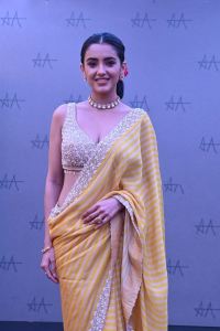 Actress Malvika Sharma Photos @ Harom Hara Movie Trailer Launch