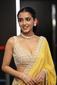 Harom Hara Heroine Malvika Sharma Saree Photos