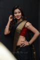 Manali Rathod Photos in Black Saree with Red Blouse