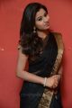 Beautiful Manali Rathod Black Saree Photoshoot Stills