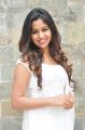 Telugu Actress Manali Rathod Photos in White Churidar Dress