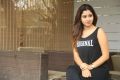 Actress Manali Rathod Photoshoot Pictures in Sleeveless Black T Shirt