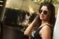 Actress Manali Rathod Photoshoot Pictures in Sleeveless Black T Shirt