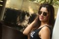 Actress Manali Rathod Photoshoot Pictures in Sleeveless Black T Shirt