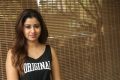 Actress Manali Rathod Photoshoot Pictures in Sleeveless Black T Shirt