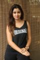 Actress Manali Rathod Photoshoot Pictures in Sleeveless Black T Shirt