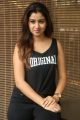 Actress Manali Rathod Photoshoot Pictures in Sleeveless Black T Shirt