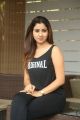 Actress Manali Rathod Photoshoot Pictures in Sleeveless Black T Shirt