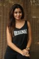 Actress Manali Rathod Photoshoot Pictures in Sleeveless Black T Shirt