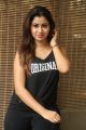 Actress Manali Rathod Photoshoot Pictures in Sleeveless Black T Shirt