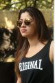 Actress Manali Rathod Photoshoot Pictures in Sleeveless Black T Shirt