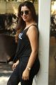 Actress Manali Rathod Hot Photoshoot Pictures in Sleeveless Black T Shirt