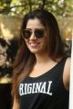 Actress Manali Rathod Photoshoot Pictures in Sleeveless Black T Shirt