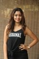 Actress Manali Rathod Photoshoot Pictures in Sleeveless Black T Shirt