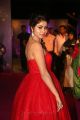 Actress Manali Rathod Pics in Red Long Skirt @ Apsara Awards 2018