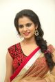 Actress Manasa Himavarsha Hot Transparent Saree Pics