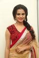 Actress Manasa Himavarsha Hot Transparent Saree Pics