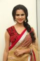 Actress Manasa Himavarsha Hot Transparent Saree Pics