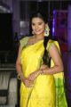 Actress Manasa Himavarsha in Yellow Saree Photos