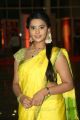 Telugu Actress Manasa in Yellow Saree Photos