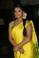 Actress Manasa Lemon Yellow Saree Photos