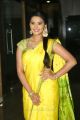 Manasa Cute Stills in Yellow Saree At Savitri Movie Audio Launch