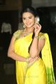 Manasa Cute Stills in Yellow Saree At Savitri Movie Audio Launch