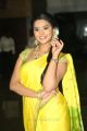 Actress Manasa Lemon Yellow Saree Photos