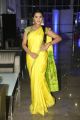 Actress Manasa Lemon Yellow Saree Photos