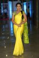 Telugu Actress Manasa Traditional Yellow Silk Saree Photos