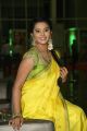 Telugu Actress Manasa in Yellow Saree Photos