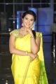 Telugu Actress Manasa in Yellow Saree Photos