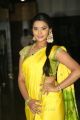 Telugu Actress Manasa in Yellow Saree Photos